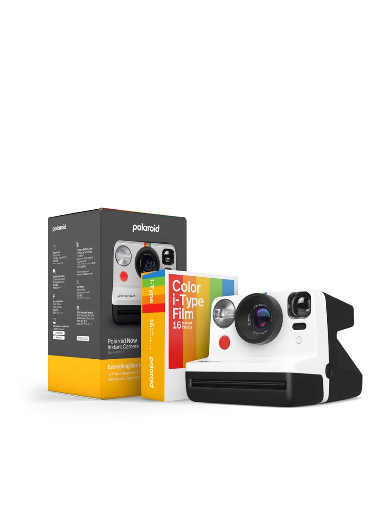 Kit complet Polaroid, aparat foto instantaneu Polaroid Now de a doua generație