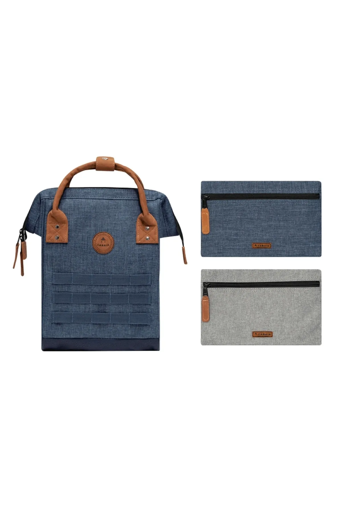 Cabaia  Rucksack - Blau - Pünktchen