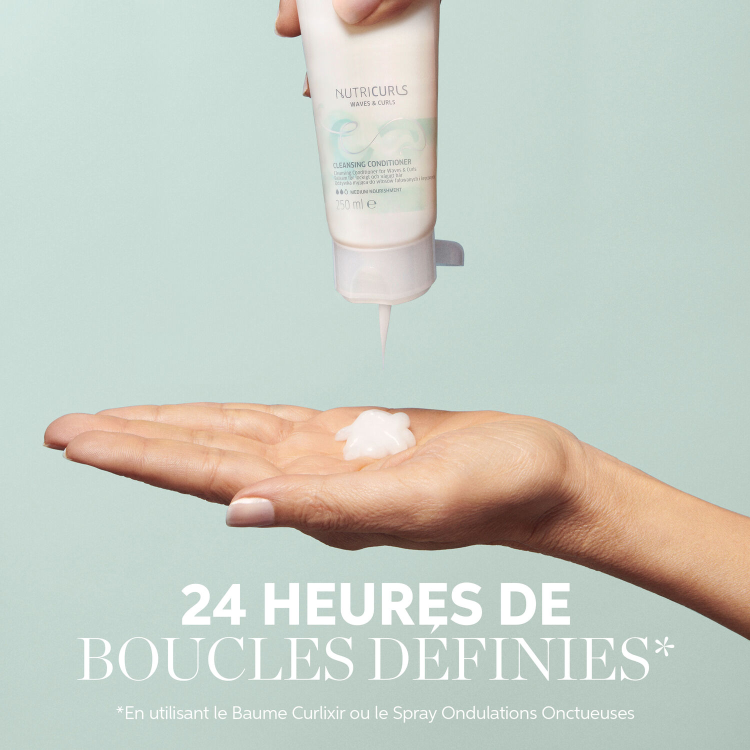 Wella Nutricurls Waves & Curls Après-shampoing Cheveux Bouclés & Frisés