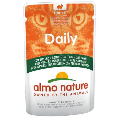 Sparpaket Almo Nature Daily Menu Pouch 12 x 70 g