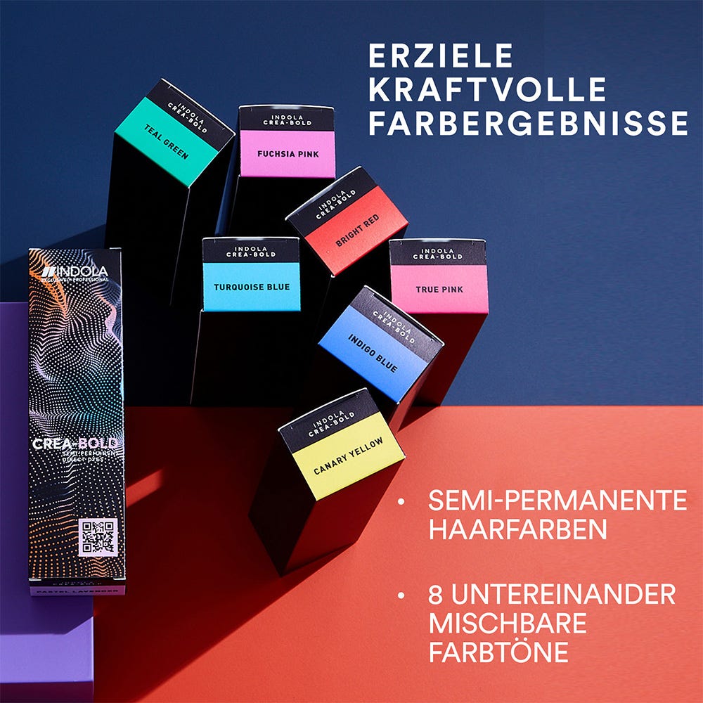 Indola PCC Semi-permanente Haarfarbe Crea Bold Pastell Lavendel 100 ml