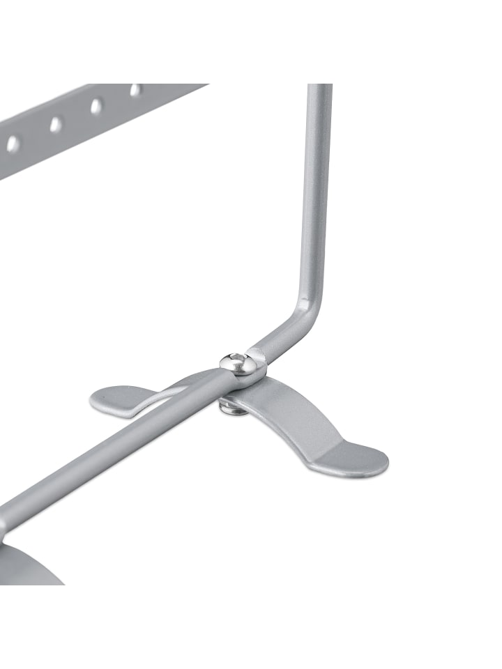 relaxdays Ohrringhalter in Silber - (B)16,5 x (H)30,5 x (T)6,5 cm günstig kaufen onesize