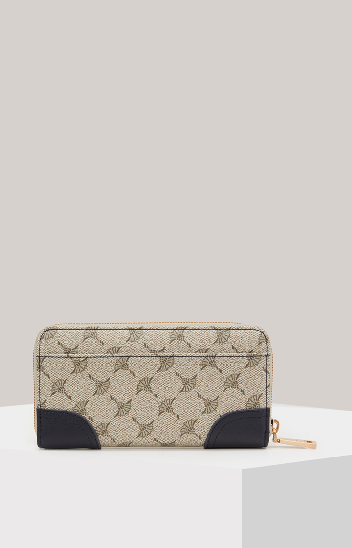 Geldbörse Mazzolino Edition Melete in Beige/Dunkelblau