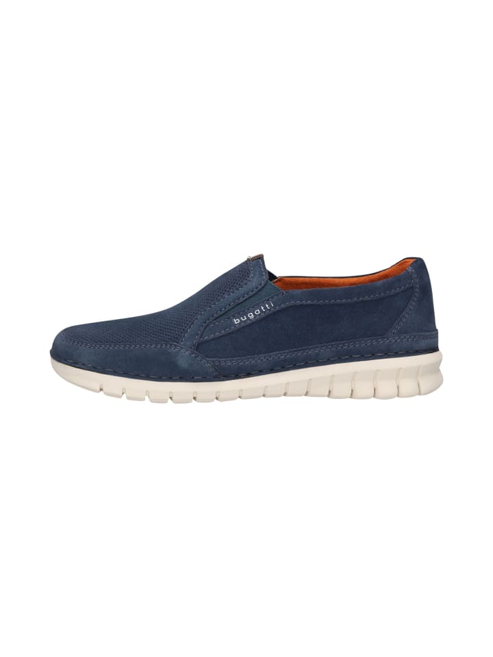 Bugatti Slip on in blau günstig kaufen