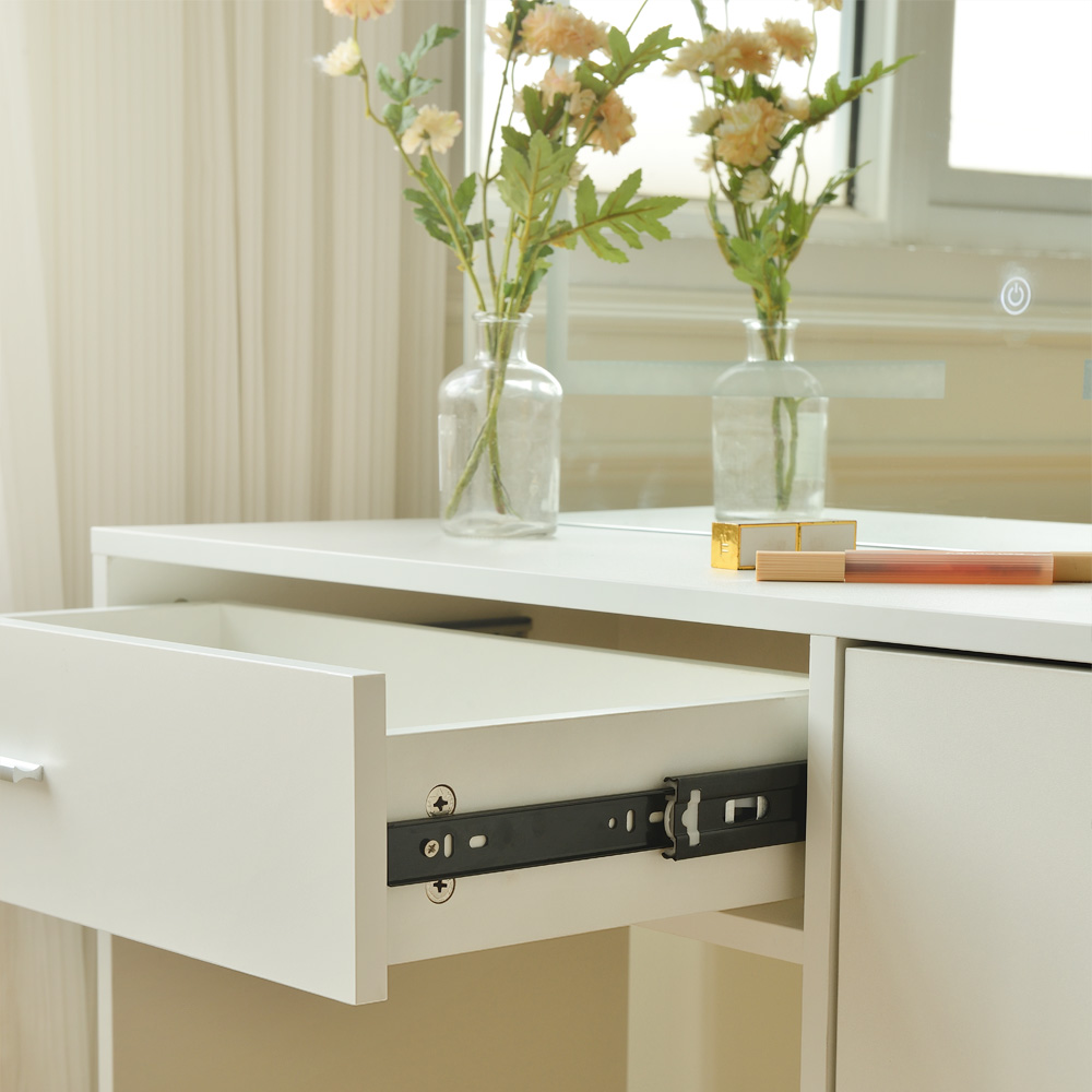 Home Deluxe Schminktisch IMANI - Weiß
