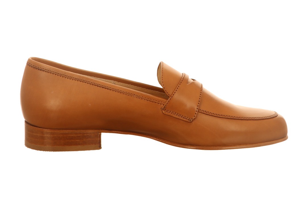 LUCA GROSSI Klassische Slipper braun