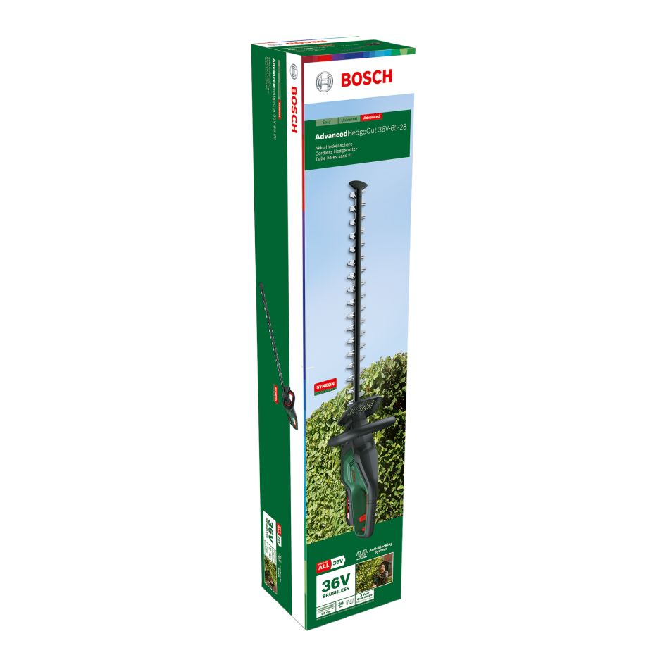 Bosch Green 060084A300 AdvancedHedgeCut 36V-65-28 Akumulatorske škare za živicu 2,0 Ah i punjač