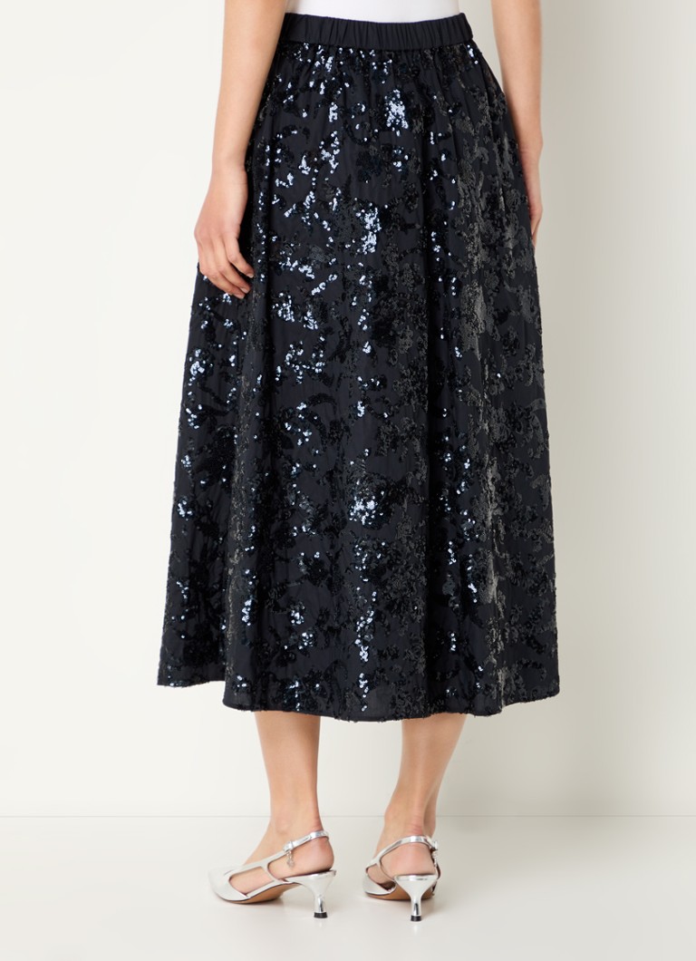 Fustă midi cu paiete MaxMara