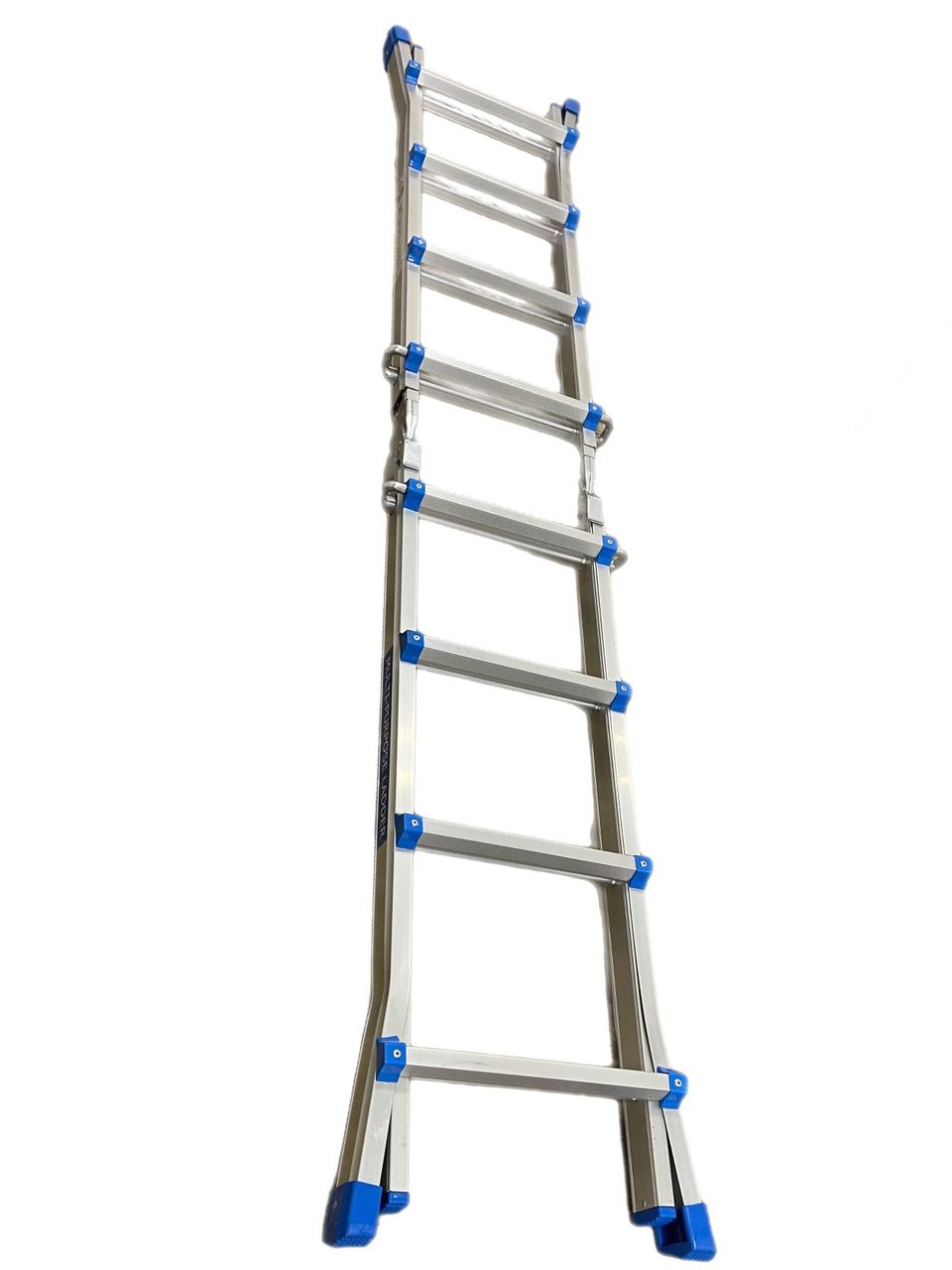 Vago-Tools Teleskopleiter Stehleiter Mehrzweckleiter Alu Leiter Klappleiter 4 x 4