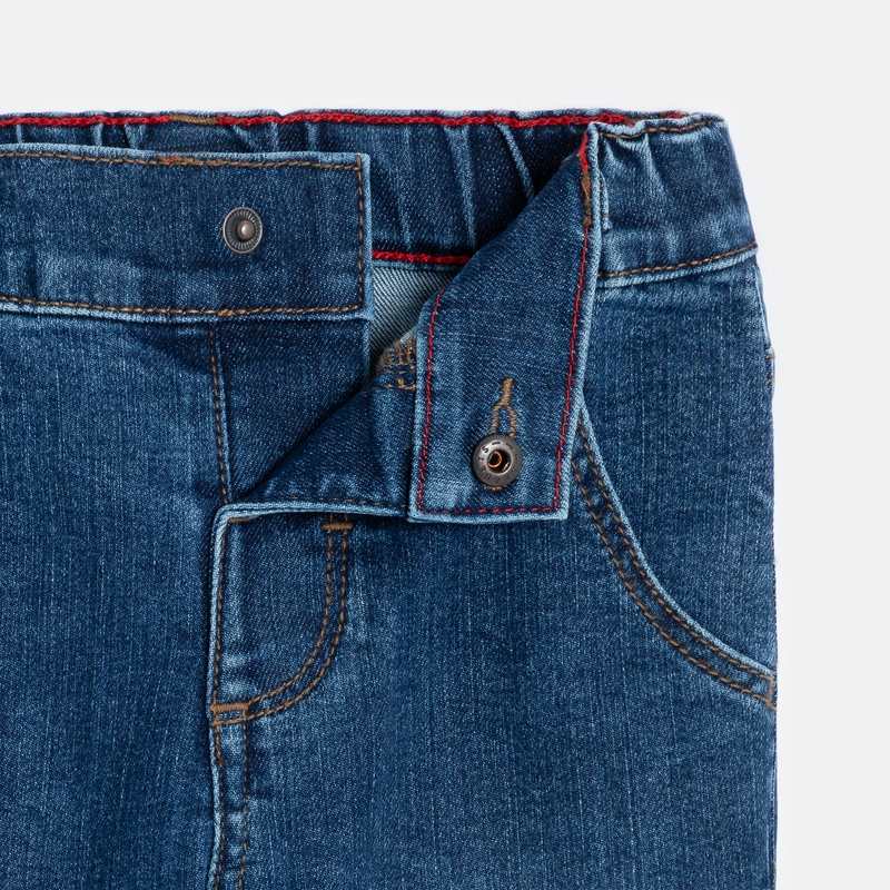 Jean relaxed bébé garçon bleu foncé denim Catimini