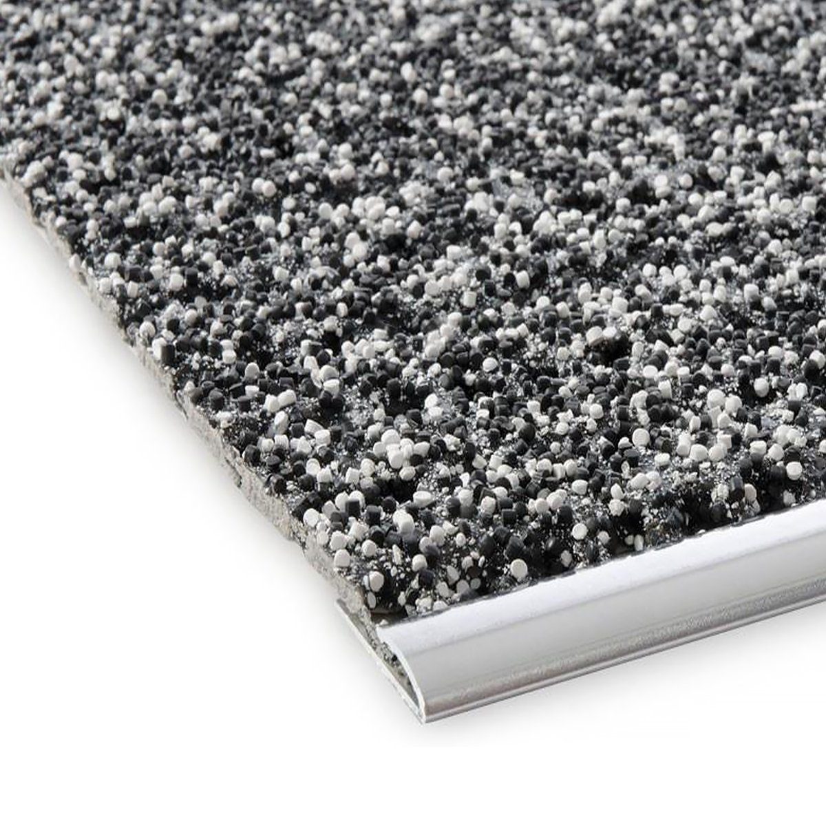 Stufenmatte Sicherheits-Stufenauflage, 2 Farben & 2 Größen, Treppenschutz, Karat, Rechteckig, mit Alu-Schiene