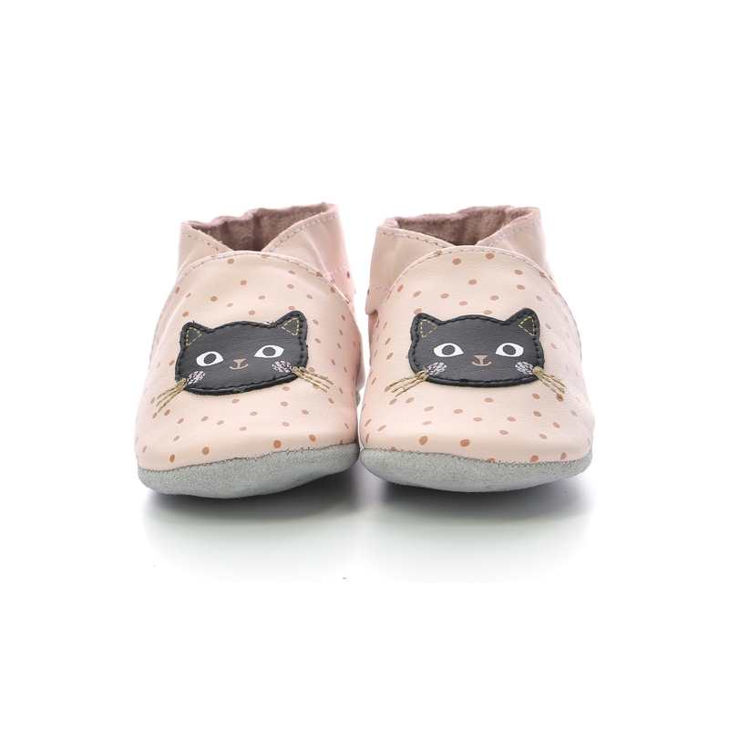 Chaussons cuir Meek Cat