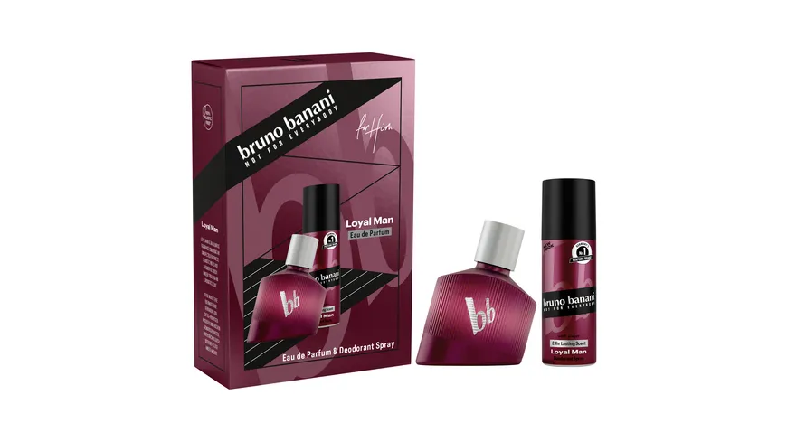 bruno banani Loyal Man Eau de Parfum + Deo Body Spray Geschenkpackung