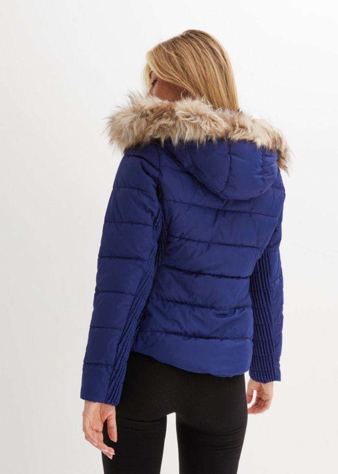 Leichte Steppjacke aus recycelt Polyester