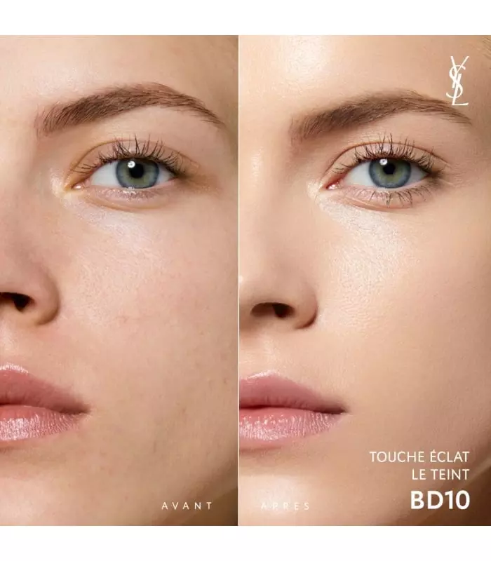 TOUCHE ECLAT LE TEINT Fond de teint hydratant & tenue 24H, naturel & lumineux