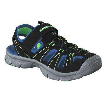 Skechers Relix Sandale in schwarz
