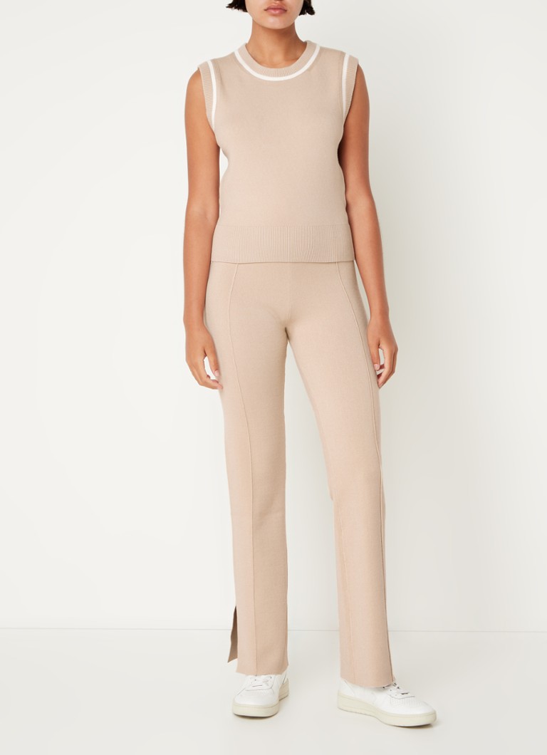Top Majusculet di Claudie Pierlot in pregiata maglia elasticizzata
