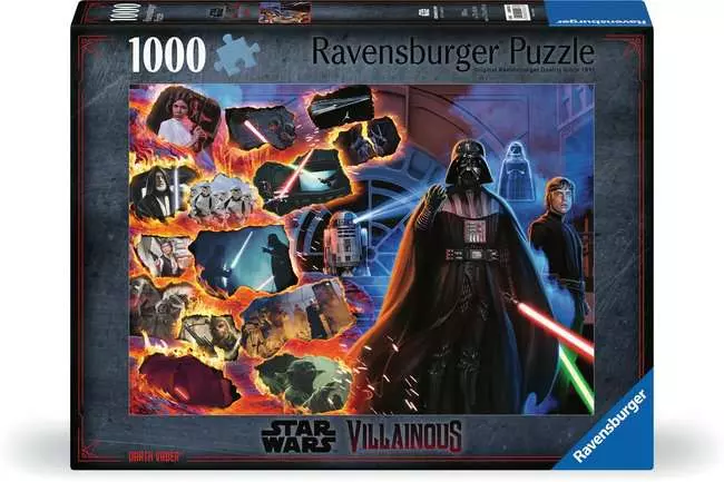Puzzle 1000 Teile - Star Wars Villainous: Darth Vader