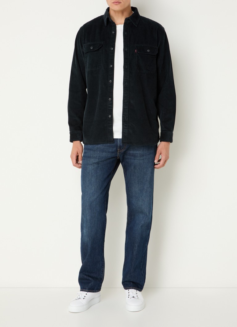 Cămașă Levi's Jackson Classic Fit din catifea reiată