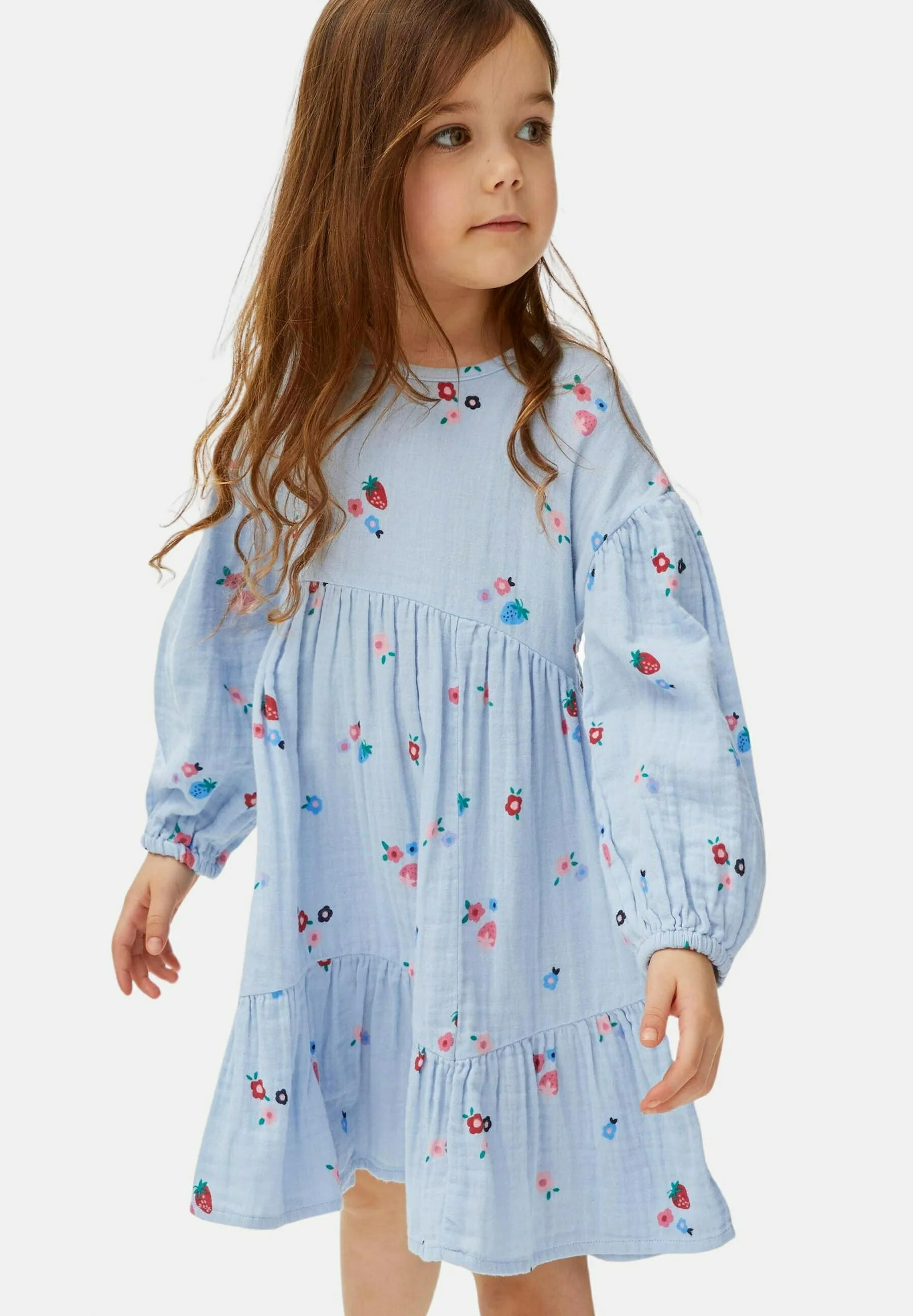 Marks & Spencer PURE FLORAL TIERED - Vestido de verano
