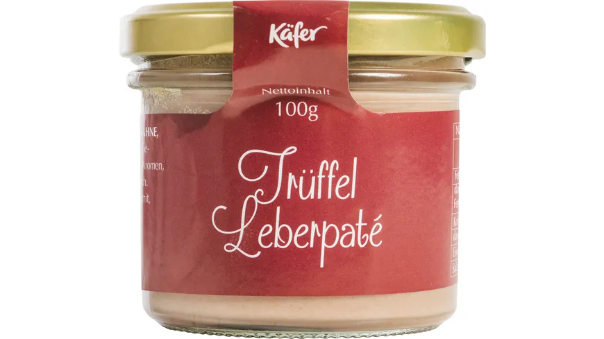 Käfer Trüffel Leberpaté 100 g