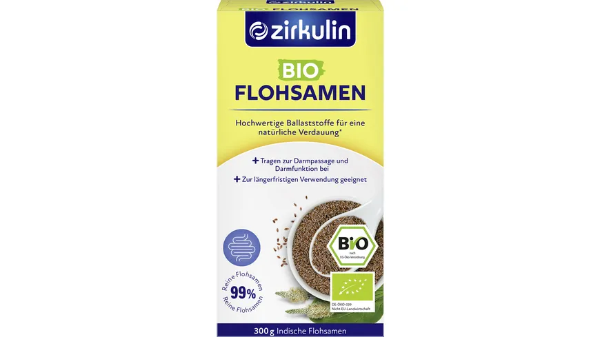 Zirkulin Bio Flohsamen 300 g