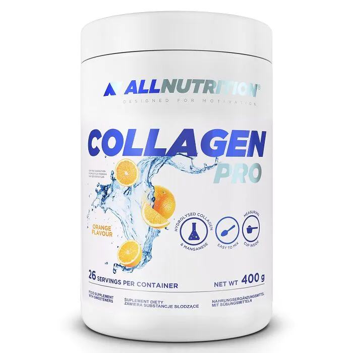Allnutrition Collagen Pro, Γεύση Πορτοκαλιού, Διαλυόμενη Σκόνη