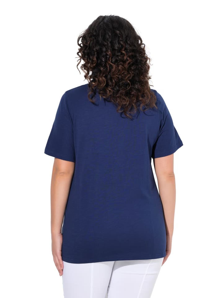Ulla Popken Shirt in tintenblau günstig kaufen