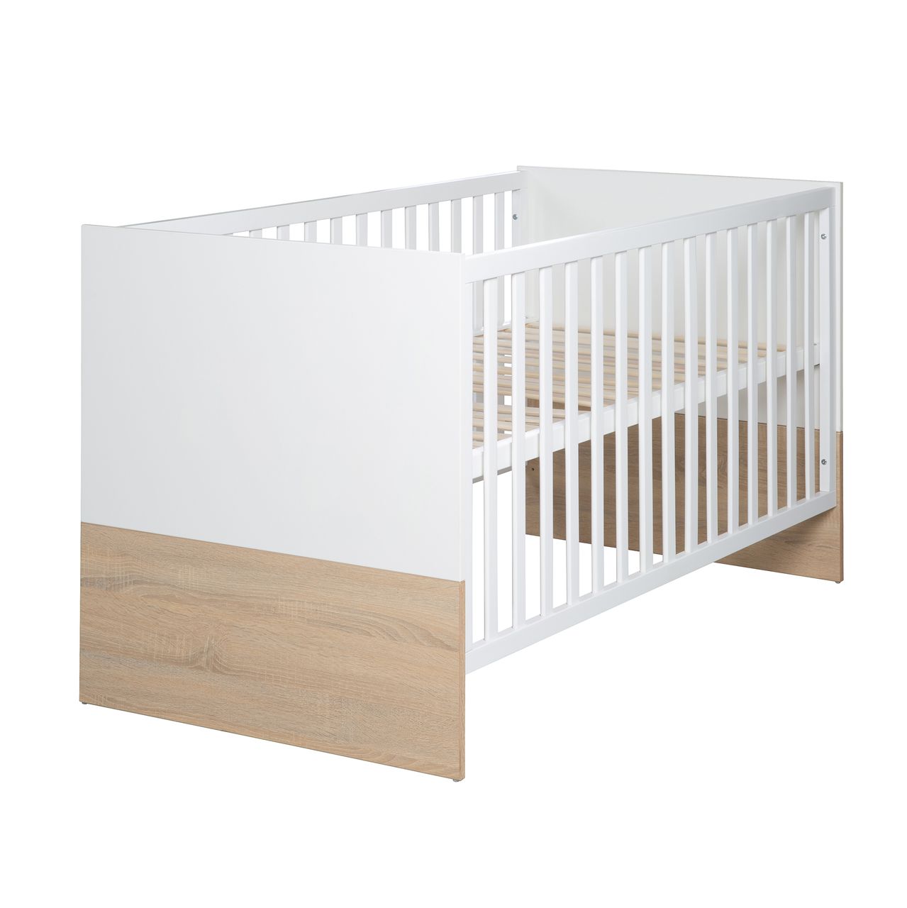 Roba SET „Gabriella“, inkl. Bett 70 x 140 cm, Wickelkommode breit mit Aufsatz & Schrank 3-türig