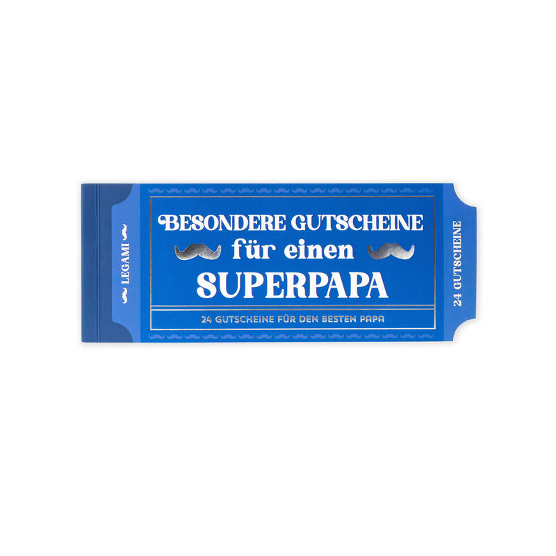 Blok s 24 kupónmi pre otca - nemecký