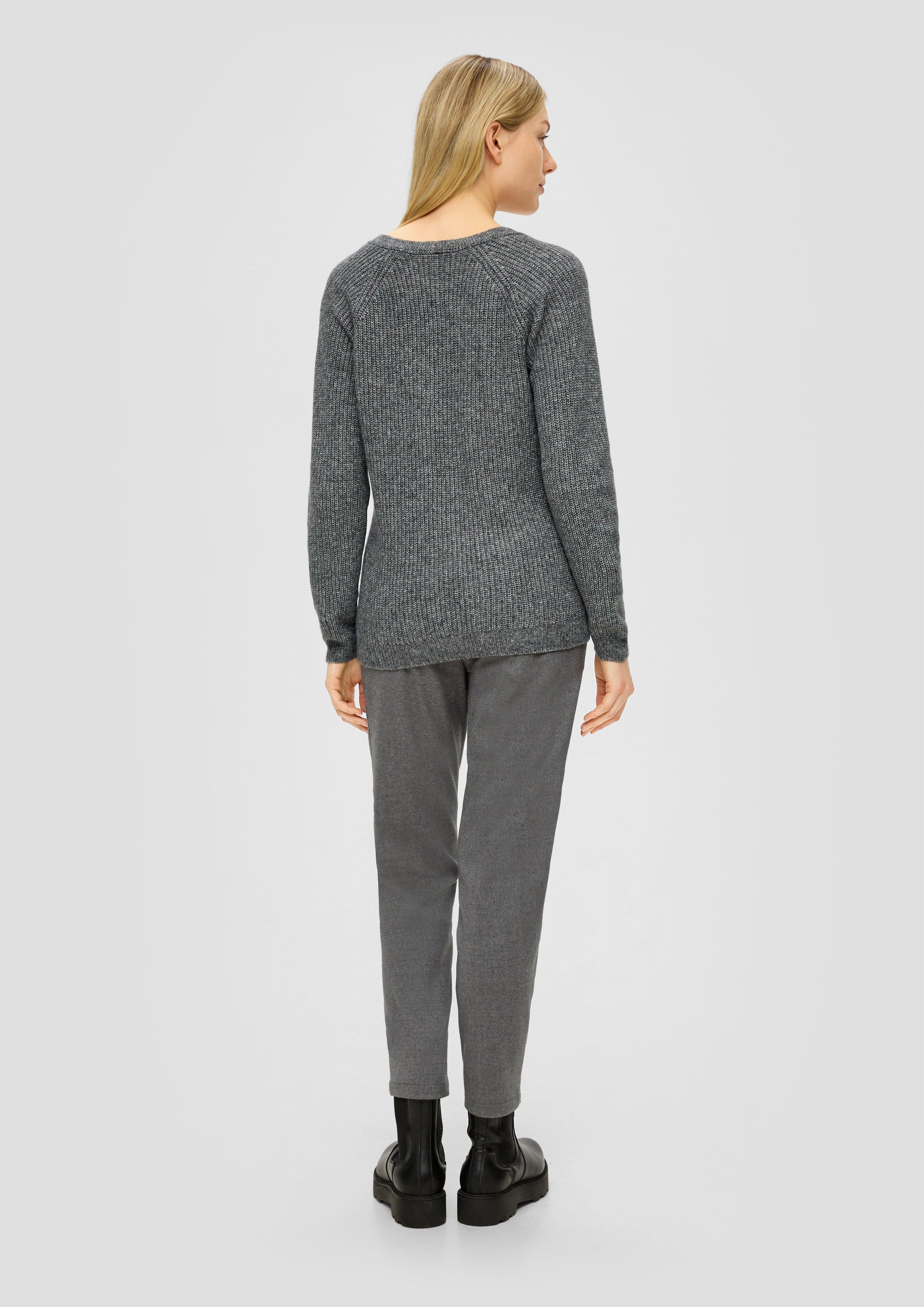 Strickpullover mit Rippstruktur  2139077-9722