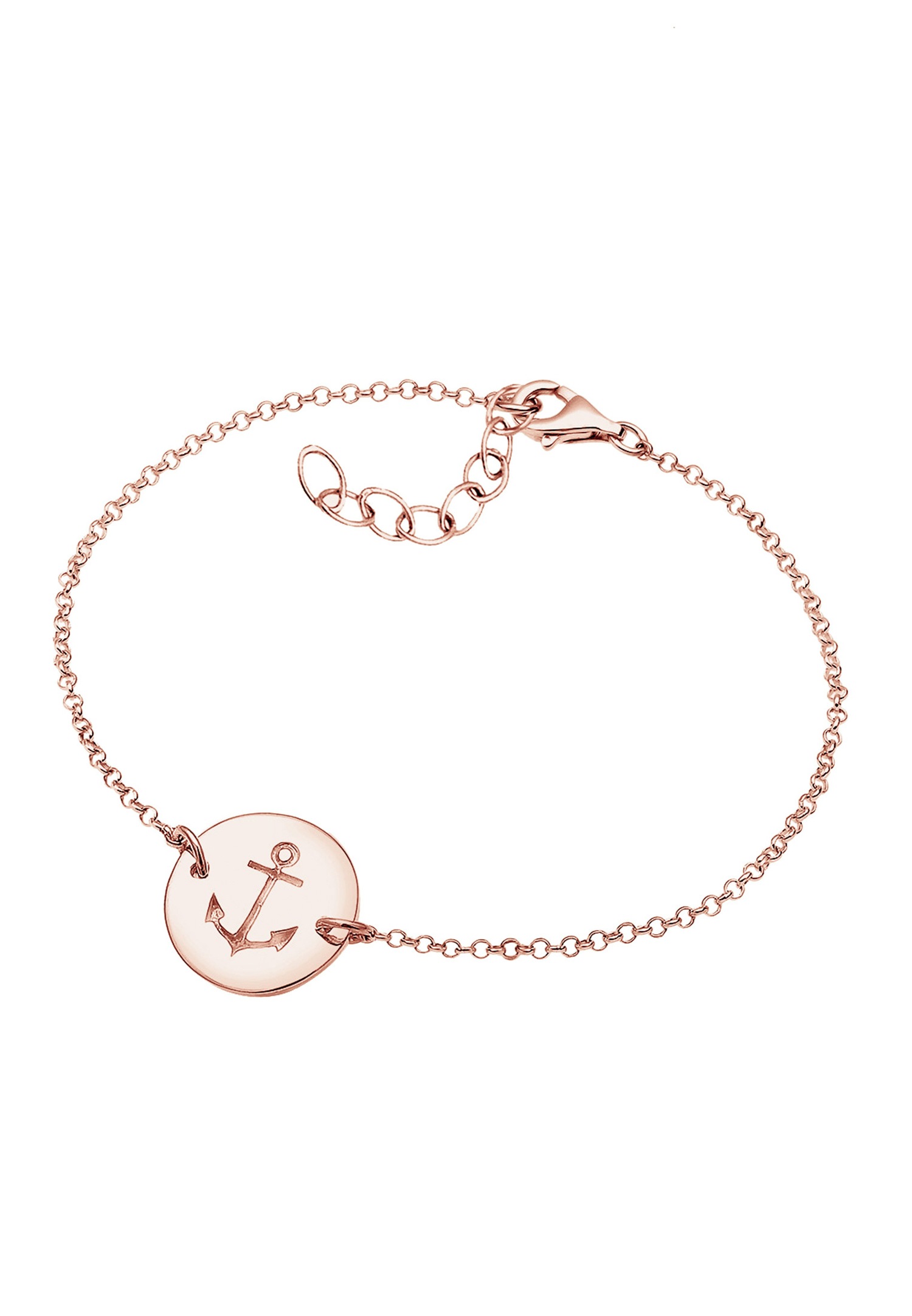 Elli Anker Plättchen Trend 925er Sterling Silber Ancre