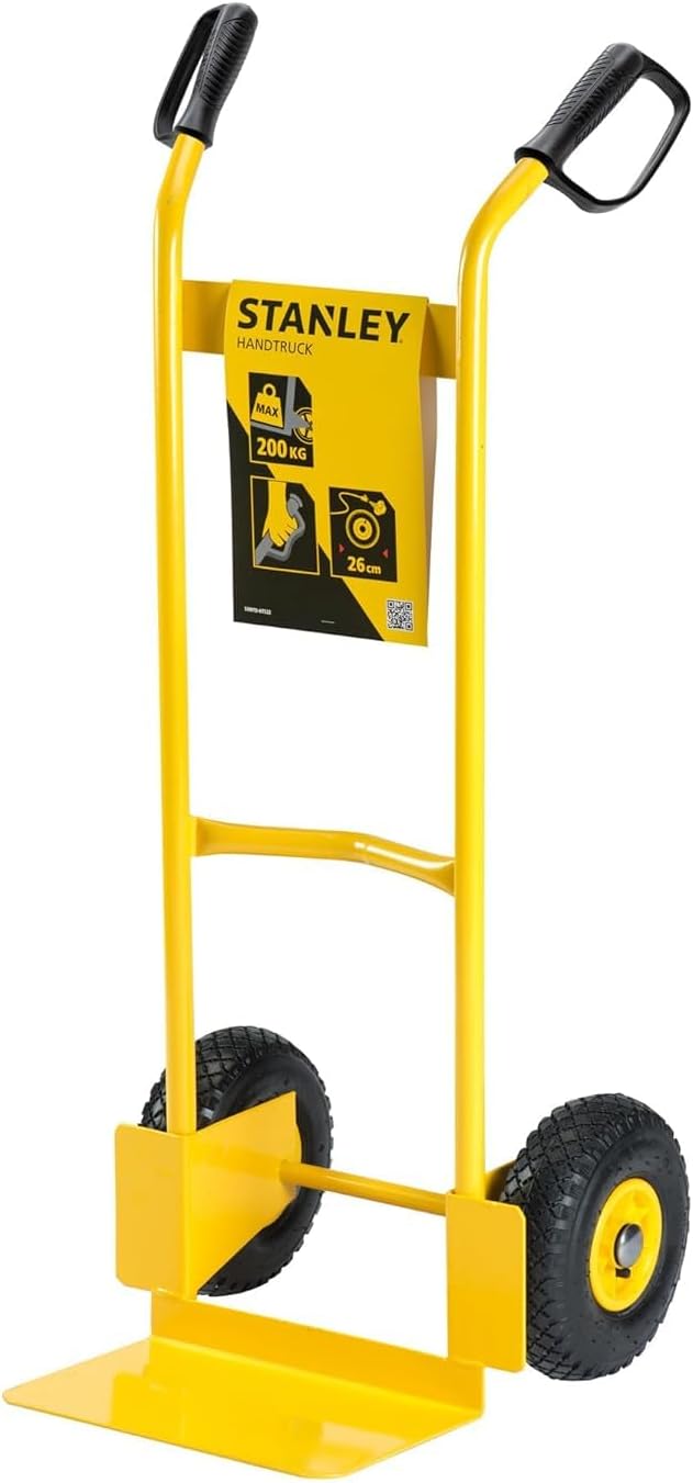 Cărucior manual Stanley HT522 din oțel, capacitate: 200 kg