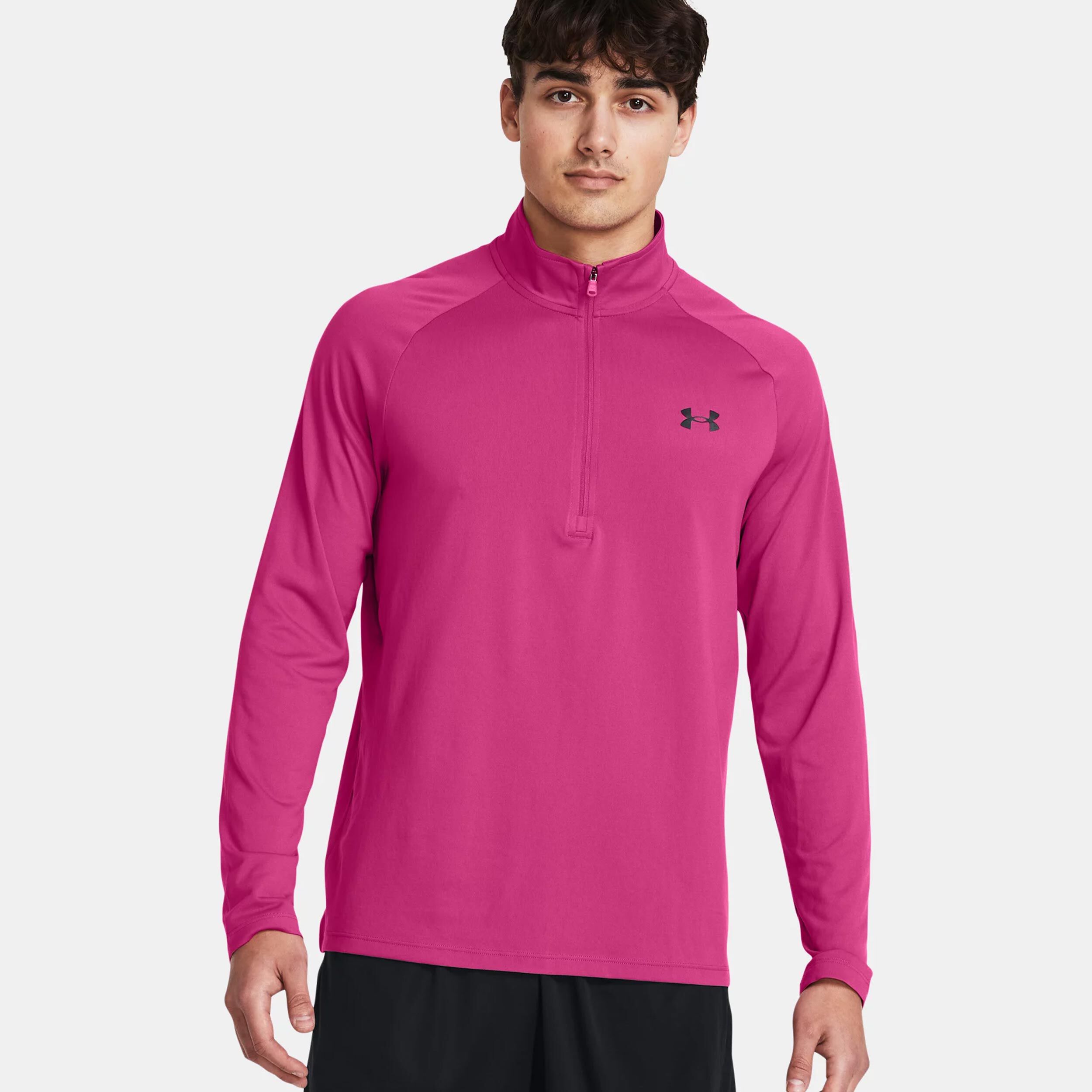 Tech 2.0 Half-Zip Longsleeve Herren - Pink