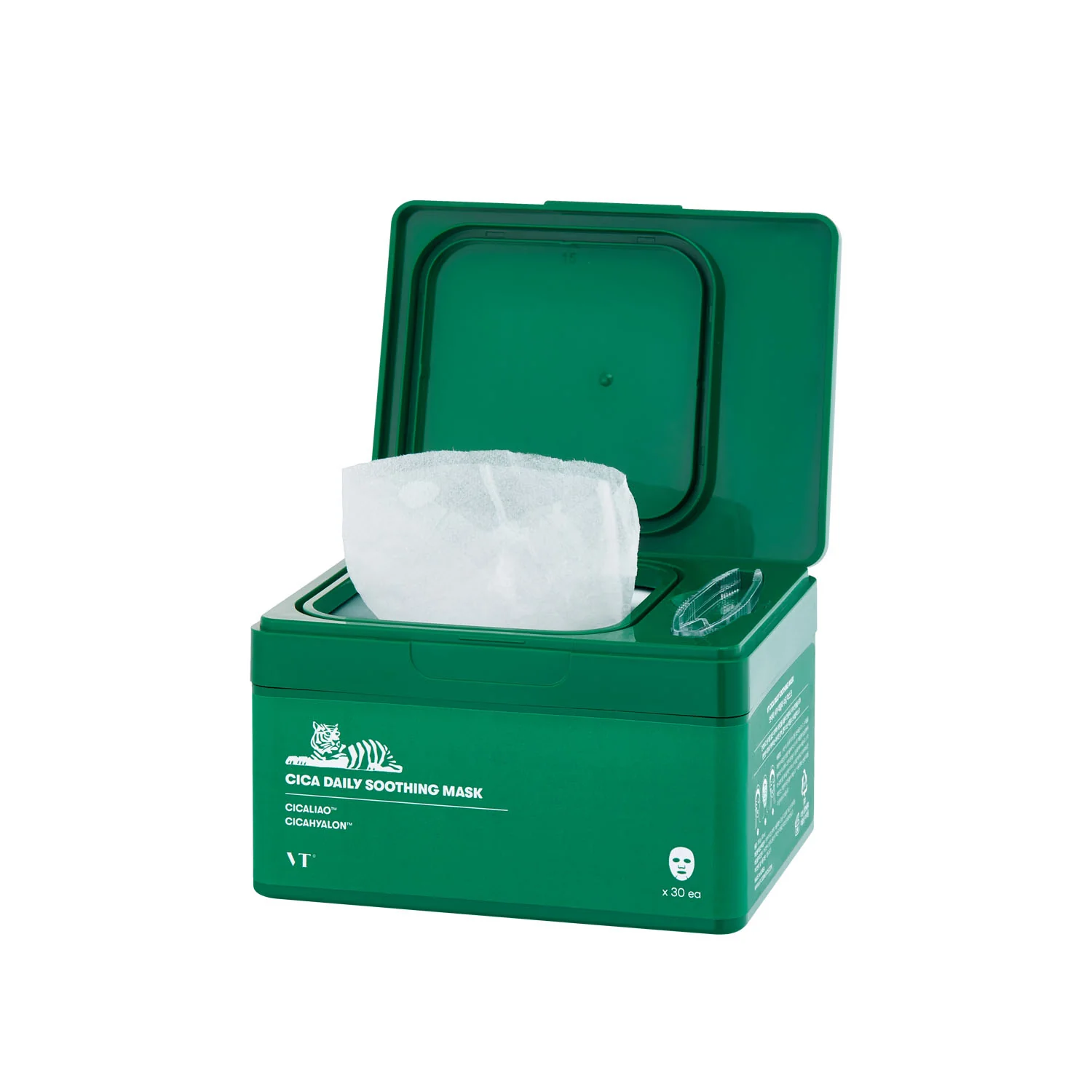 CICA DAILY SOOTHING MASK - Drėkinamoji veido kaukė, Raminamoji veido kaukė