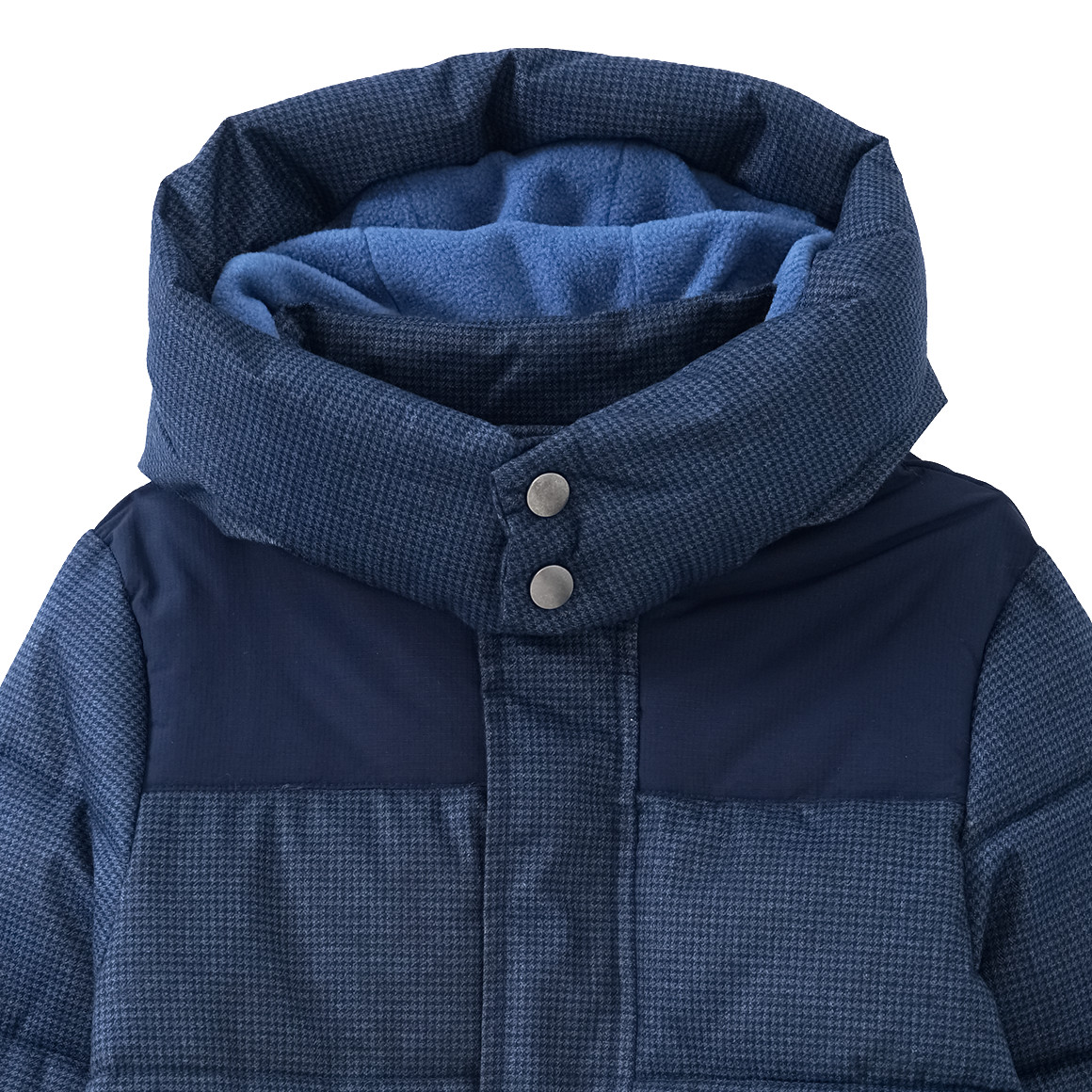Jungen Winterjacke mit Farbteilern
