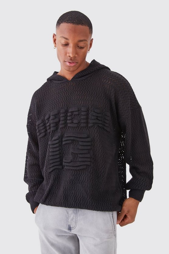 Oversize Hoodie mit Logo