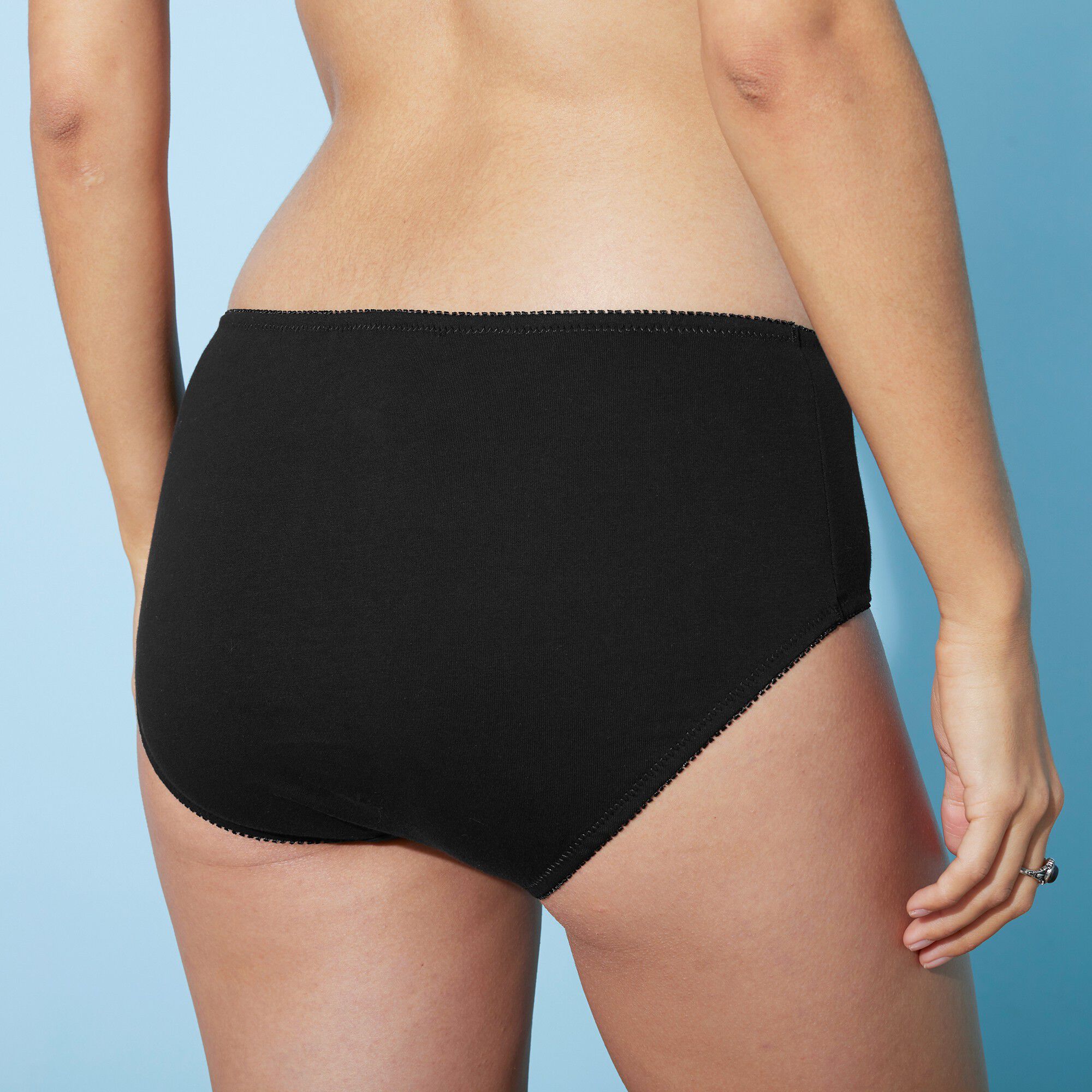 Culotte maxi en coton ajouré