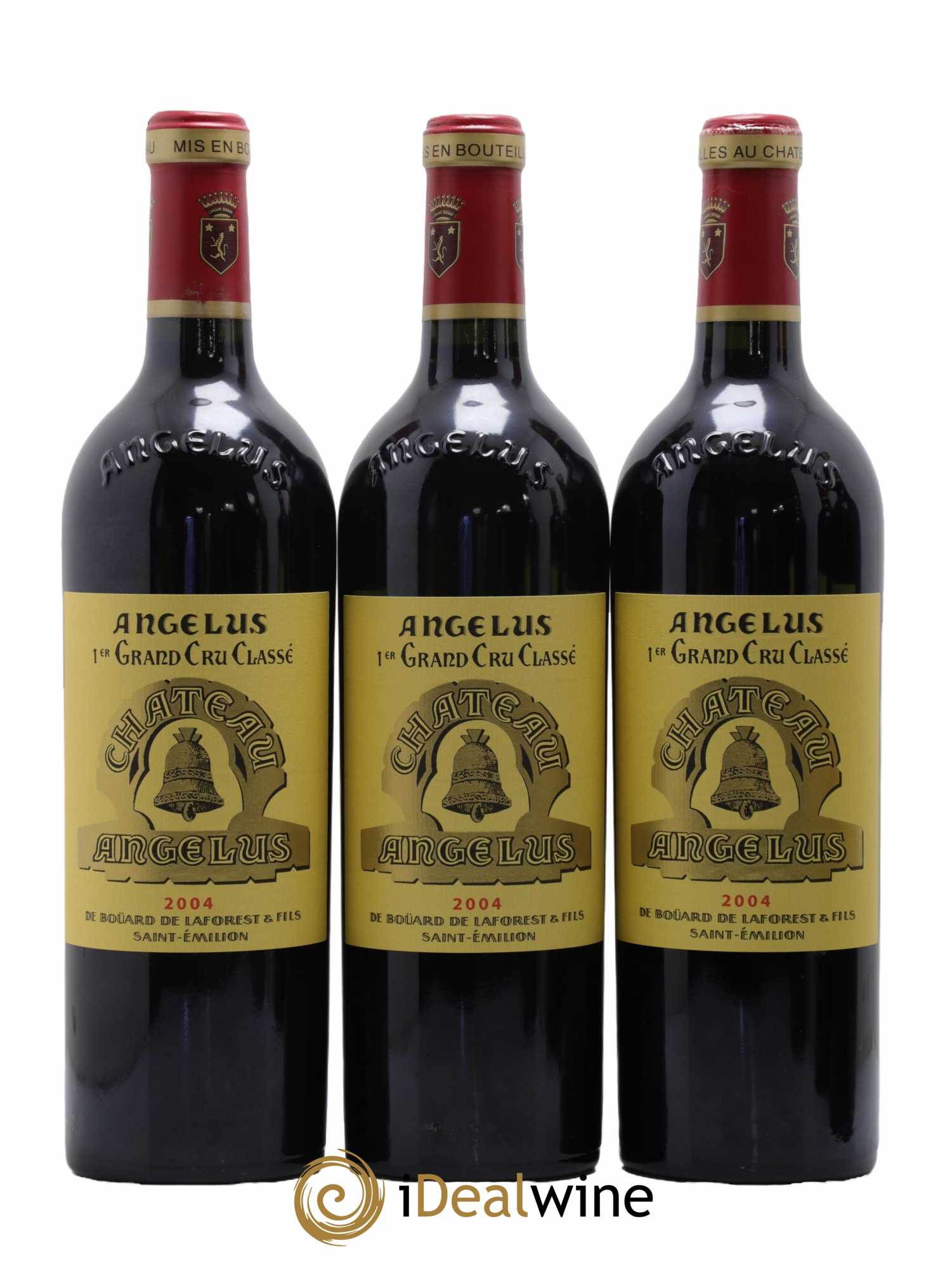 Château Angélus 1er Grand Cru Classé A  2004 - Lot de 6 Bouteilles