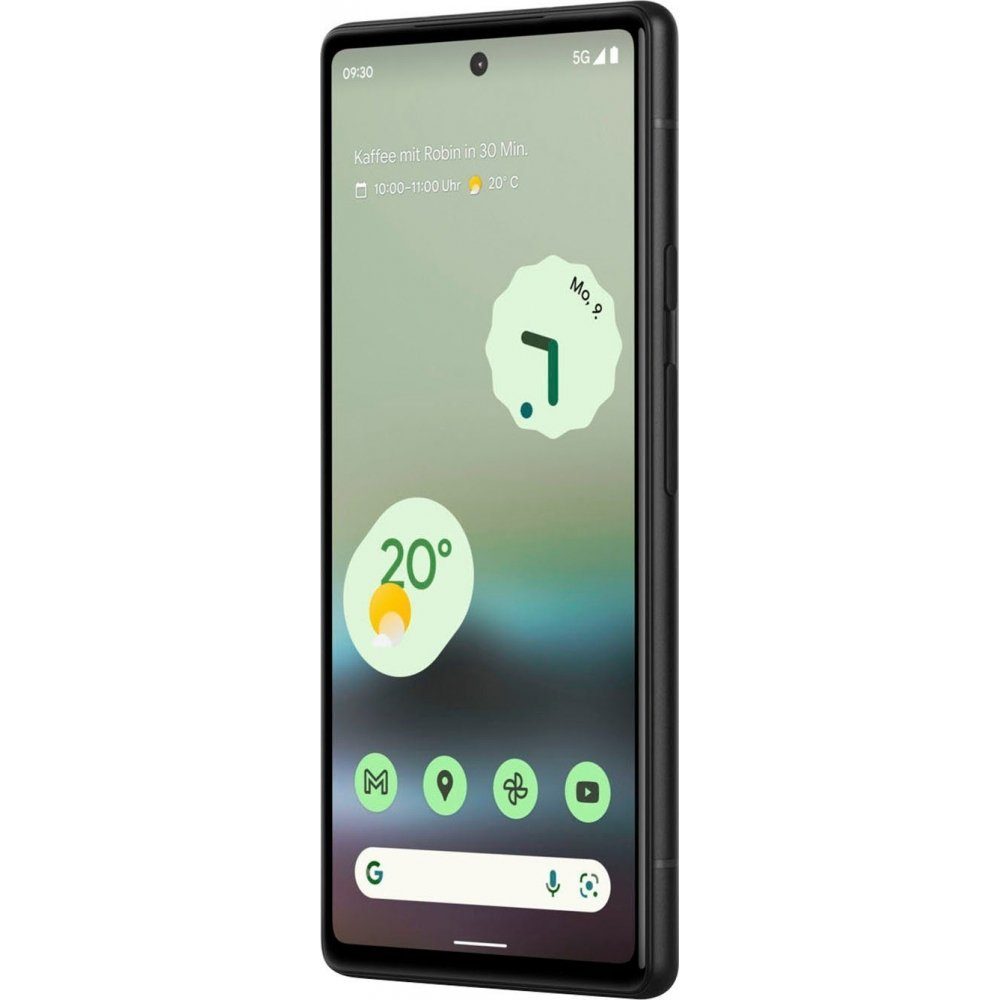 Google Pixel 6a 5G 128 GB / 6 GB - Smartphone - chalk Smartphone (6,1 Zoll, 128 GB Speicherplatz)