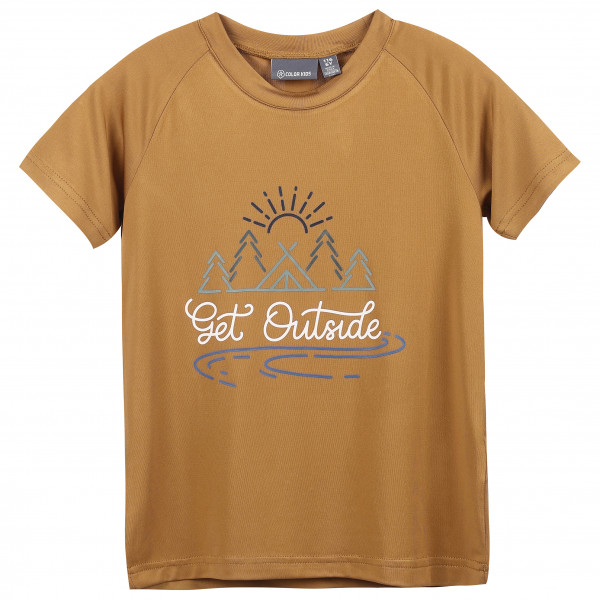 Color Kids - Kid's T-Shirt with Print S/S - Funktionsshirt