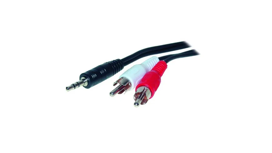 Seguin Klinkenstecker 3.5mm Stereo und 2 Chinchstecker  1,5m