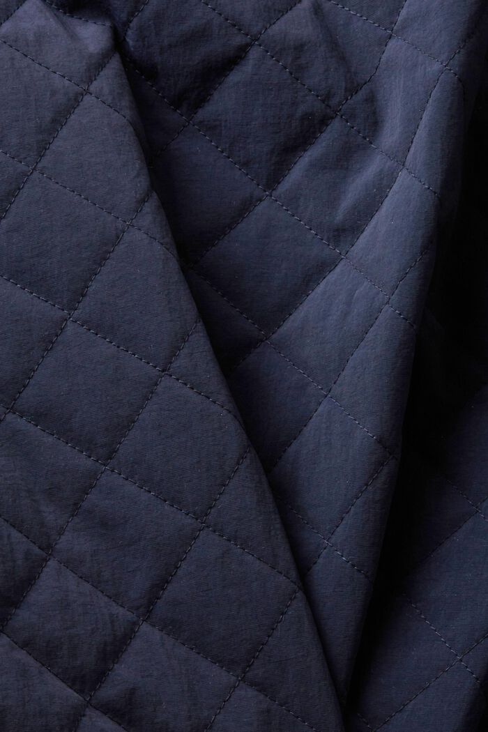 Steppjacke im Biker-Stil