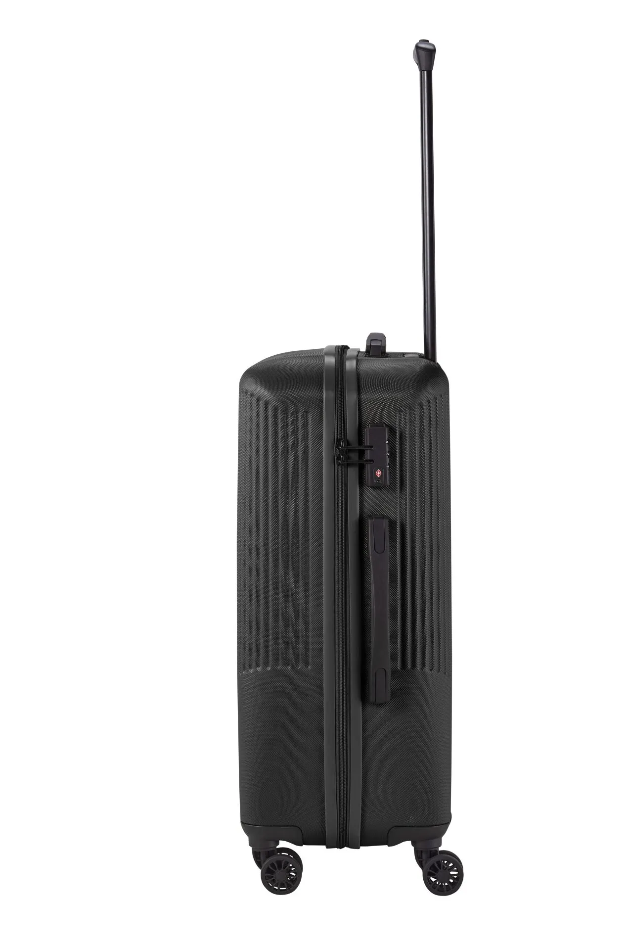 Travelite BALI Trolley mit 4 Rollen Größe M - Schwarz