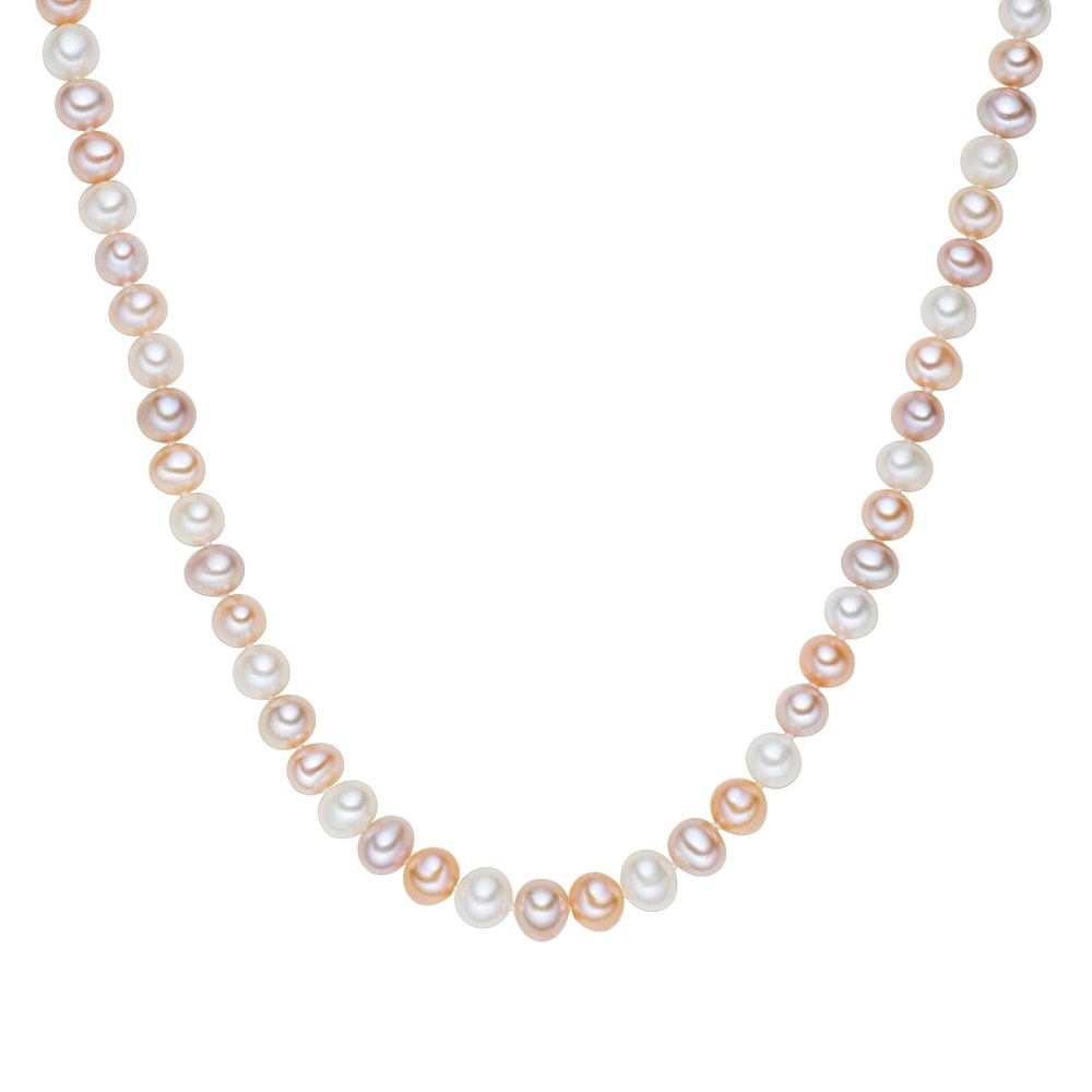 Valero Pearls Collier de perles Perle de culture d'eau douce Perle de culture d'eau douce en Mu collier
