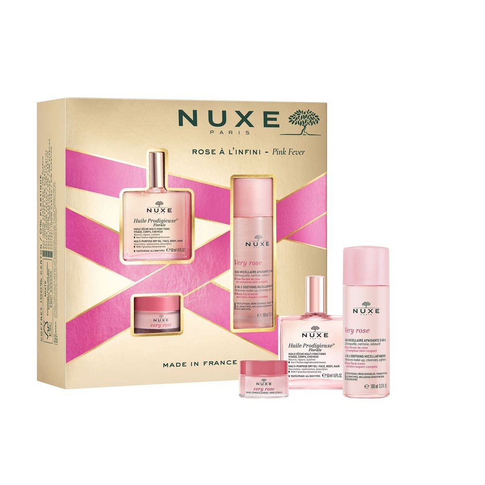 Nuxe Soin visage | Coffret rose à l'infini |Nuxe Coffret de Noel