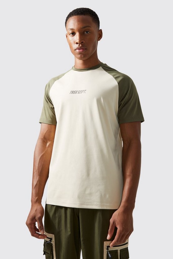 Active Trek Performance Colour Block T-shirt