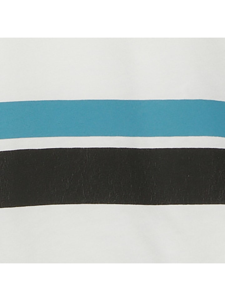 Sisley Longsleeve in Weiß/ Blau/ Schwarz günstig kaufen