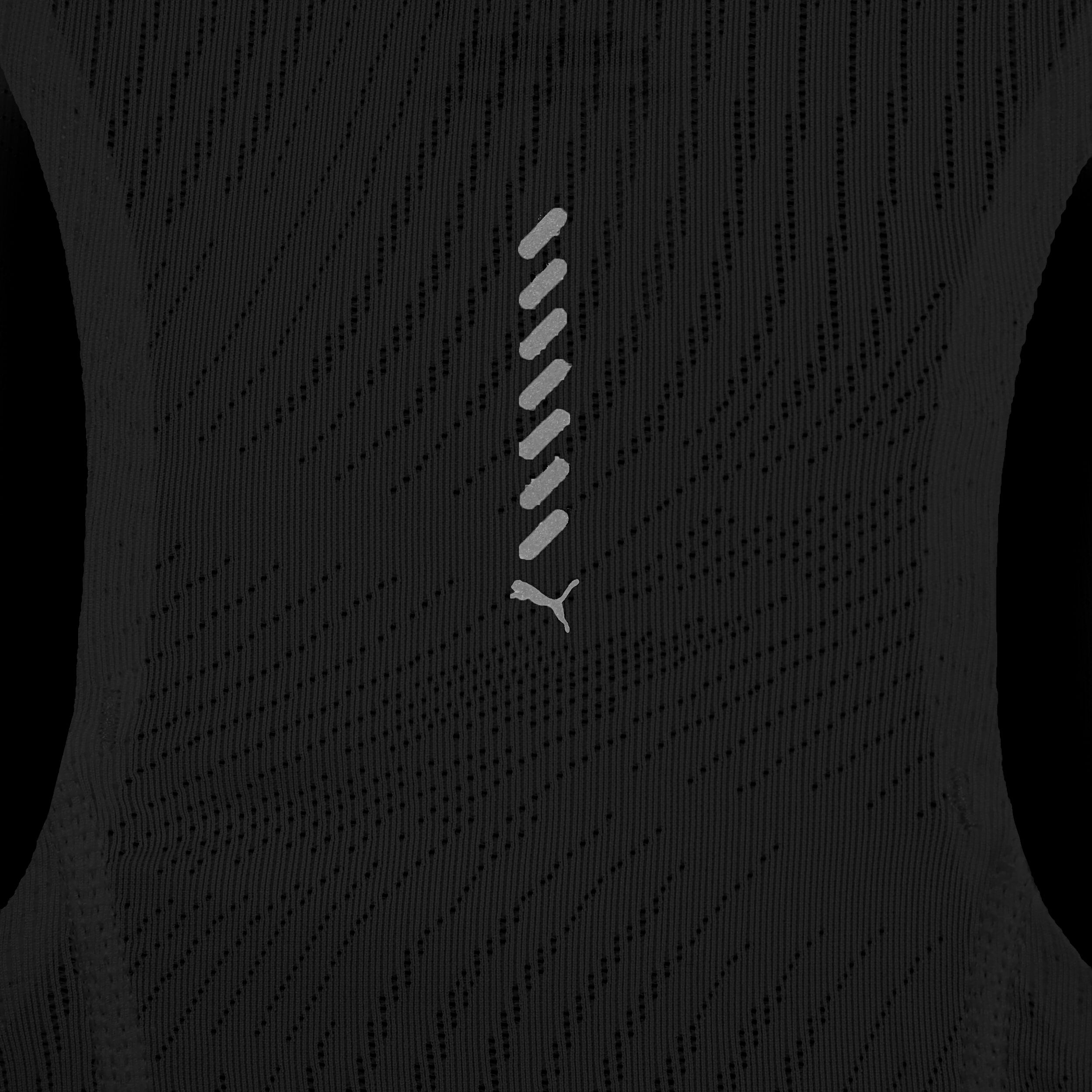 Run Ultraspun Crop Tank-Top Damen - Schwarz