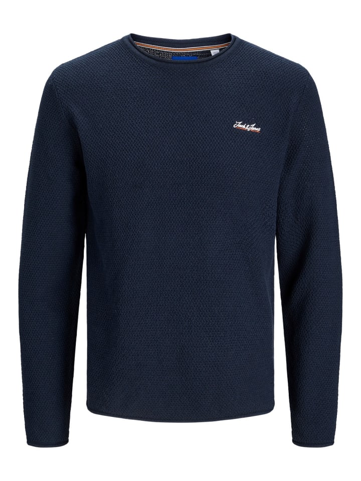 Jack & Jones Pullover 'Paul Tons' in dunkelblau günstig kaufen